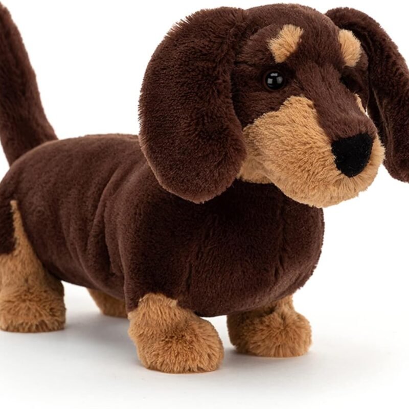 Jellycat Otto Sausage Dog Stuffed Animal, Medium 11.5 inches - Dogs and Puppies Plush Toy - Classic Children's Gift