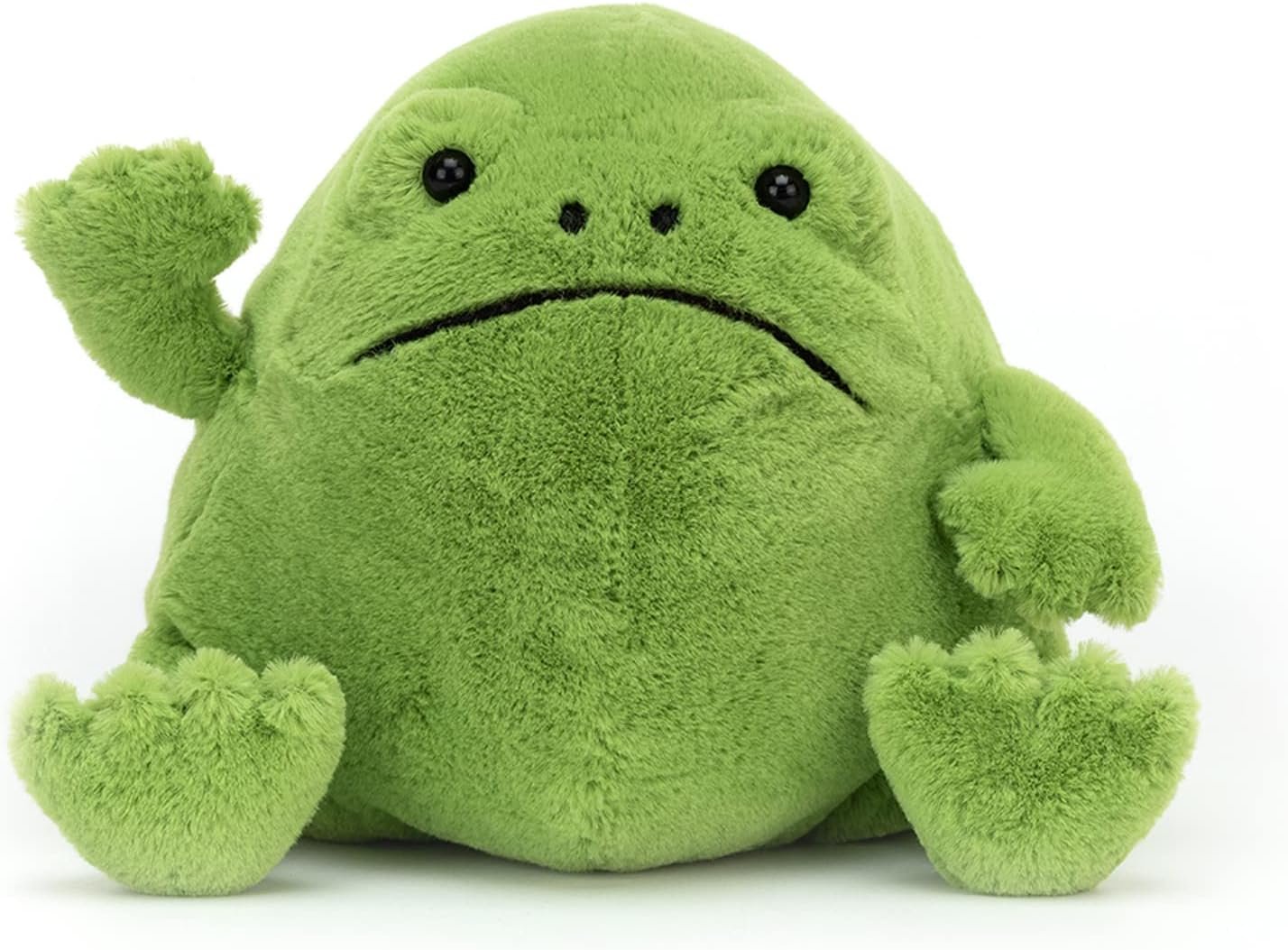 Jellycat Ricky Rain Frog Stuffed Animal, Medium 7 inches - Amphibian Plush Toy - Classic Children's Gift - Image 2