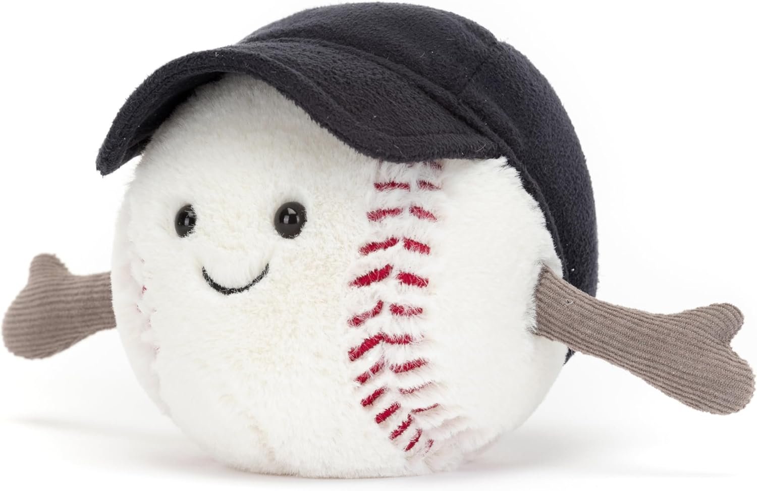 Jellycat Amuseables Baseball Stuffed Toy, 4 inches - Baseball Plush for Sports Fans - Image 5