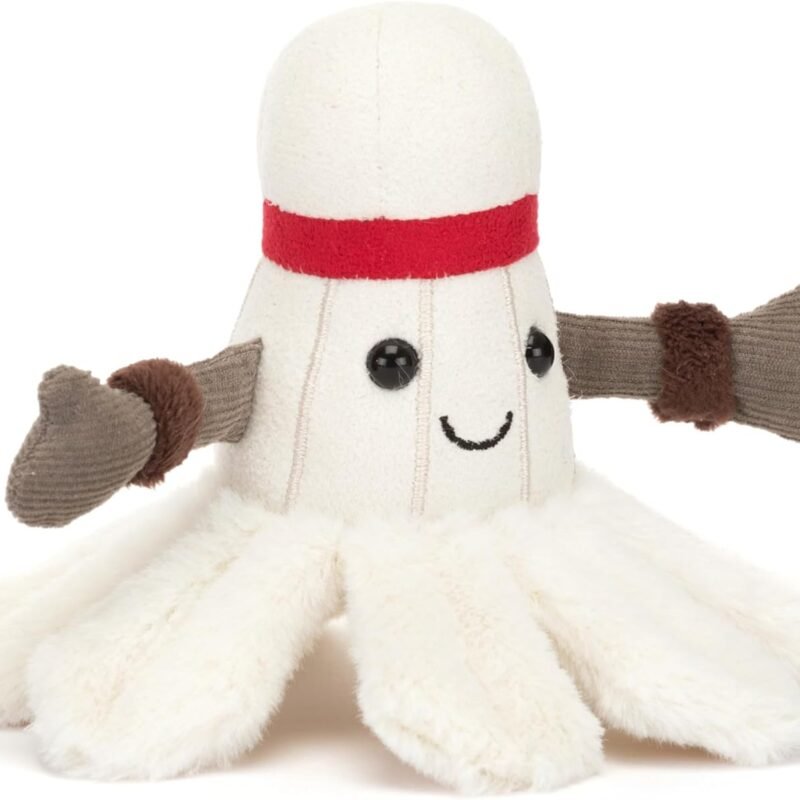 Jellycat Amuseables Badminton Stuffed Toy, 6 inches - Badminton Plush for Sports Fans