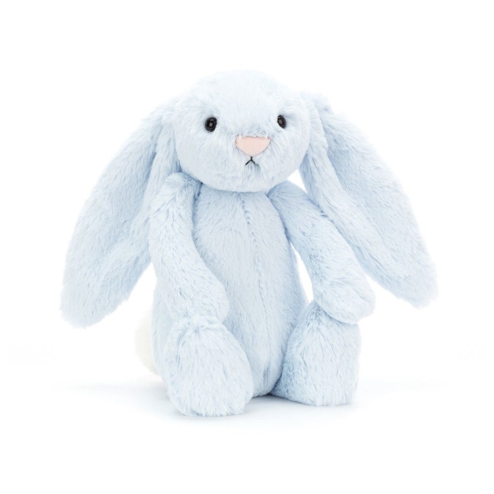 12 Bashful Blue Bunny Plush - Premium Quality Rabbit Stuffed Animal as Children