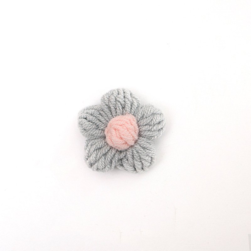 Light gray Crochet Kit, DIY Crochet Starter Kit