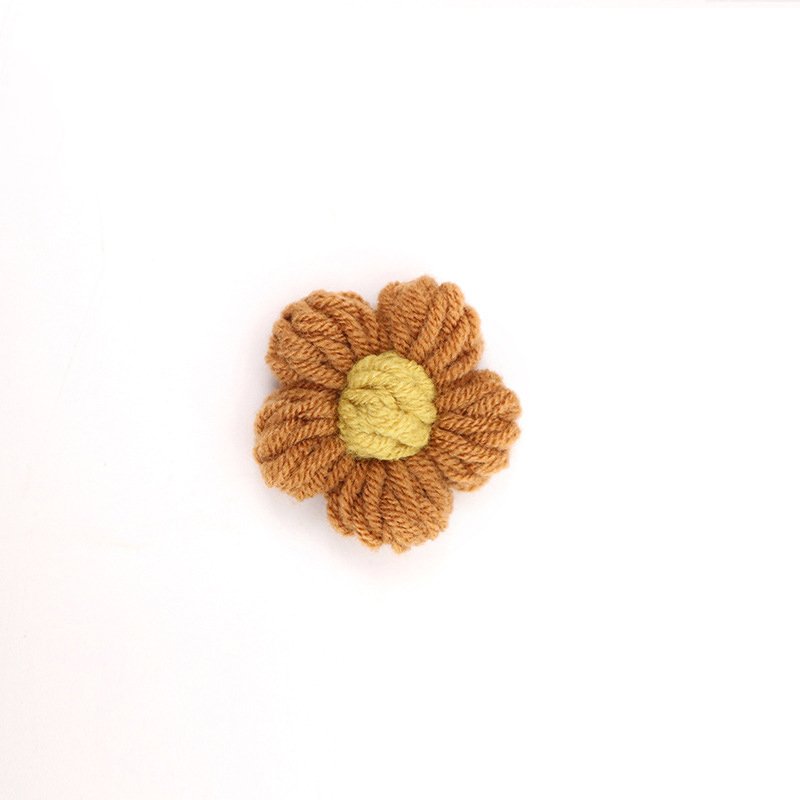 Dark brown Crochet Kit, DIY Crochet Starter Kit