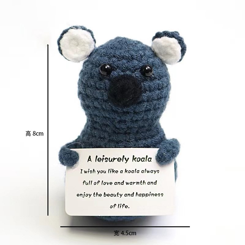 Koala A Cards Crochet Kit, DIY Crochet Starter Kit