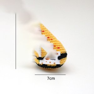 Queen Bee Colored B Card Crochet Kit, DIY Crochet Starter Kit