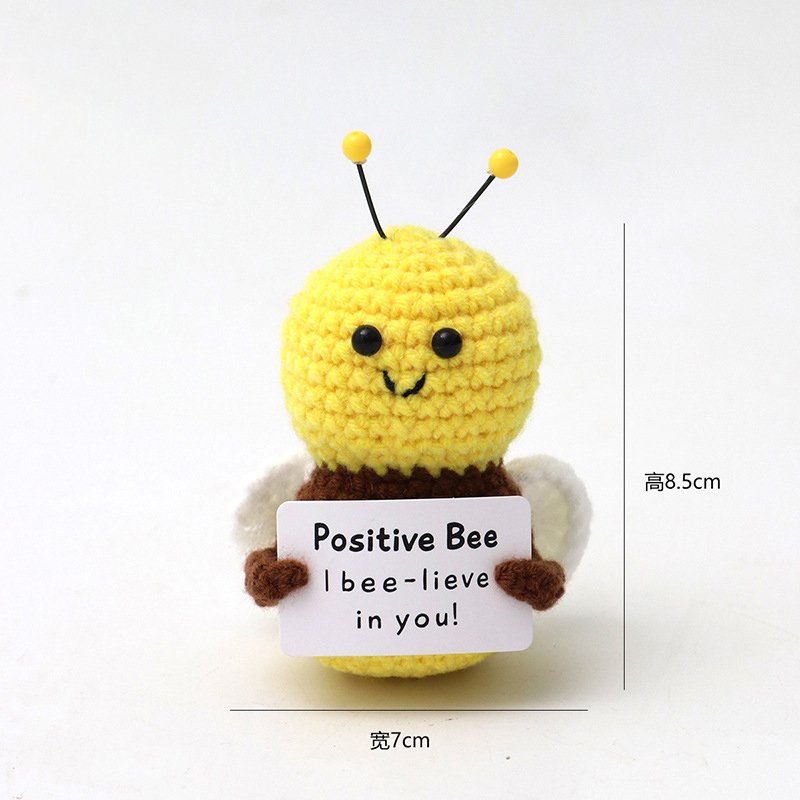 Bee Positive Soybean Antennae Crochet Kit, DIY Crochet Starter Kit
