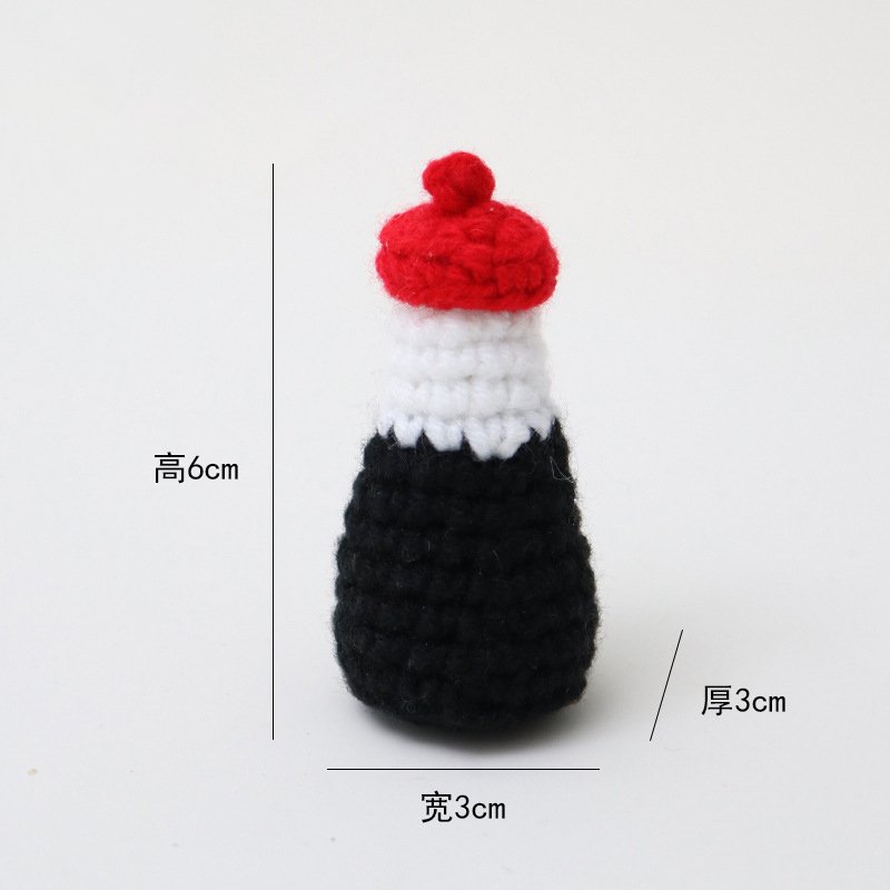 Small bottle Crochet Kit, DIY Crochet Starter Kit