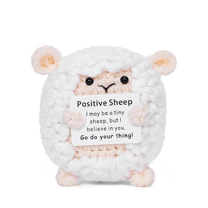 Lambs white Crochet Kit, DIY Crochet Starter Kit