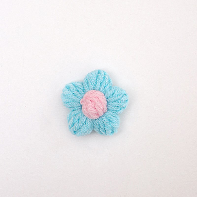 Sky blue Crochet Kit, DIY Crochet Starter Kit