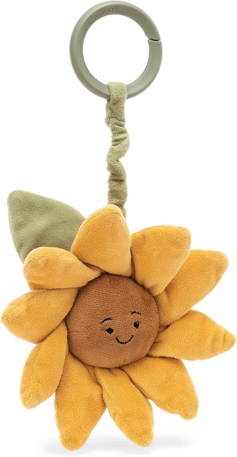 Jellycat Fleury Sunflower Jitter Baby Stroller Toy