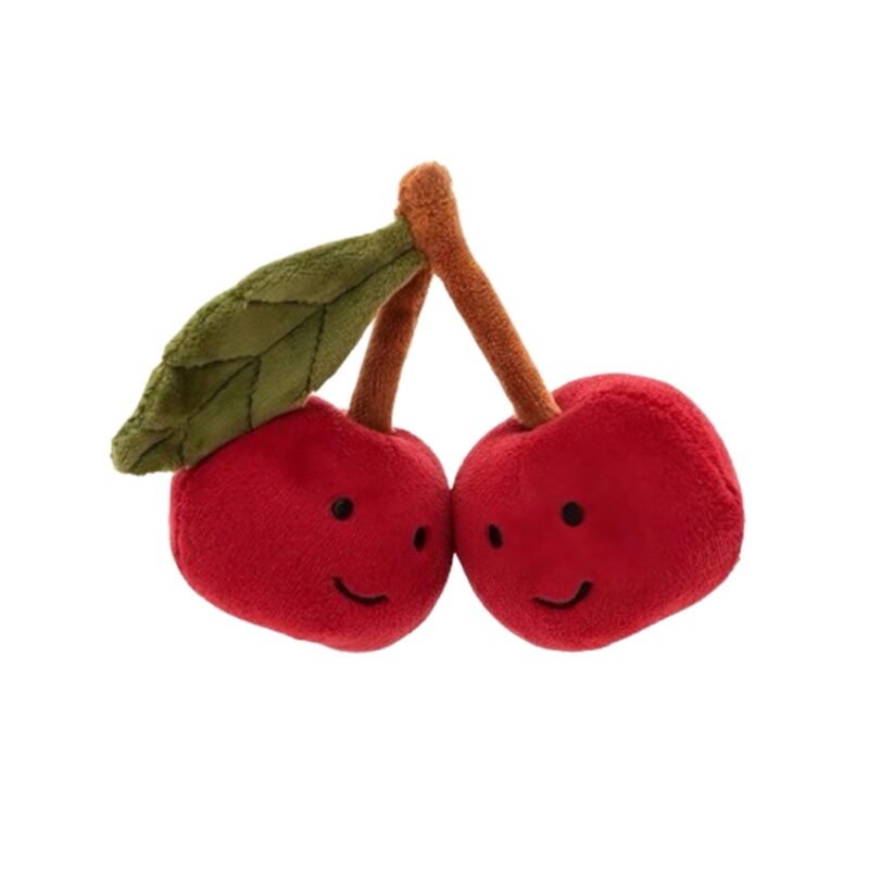 Fabulous Fruit Cherry Plush - Realistic Food-Themed Stuffed