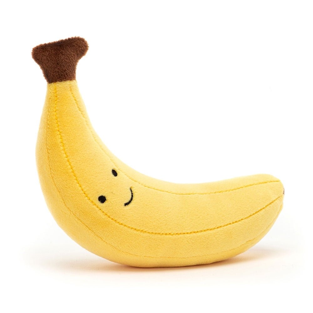 Fabulous Fruit Banana Plush ?C Realistic Yellow Stuffed Fruit