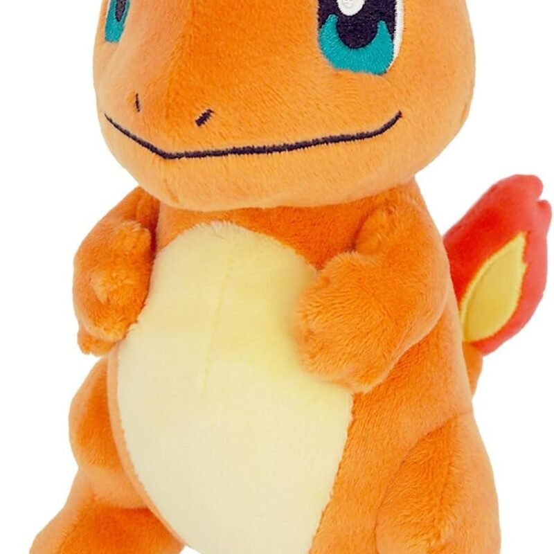 Sanei Pokemon All Star Series PP18 Charmander Stuffed Plush, 6.5"