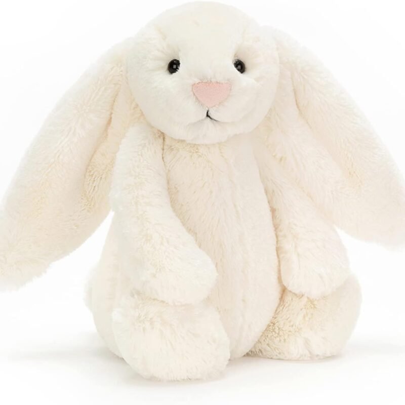 Jellycat Bashful Cream Bunny Stuffed Animal, Large 14 inches - Rabbit and Bunny Plush Toy - Classic Children's Gift