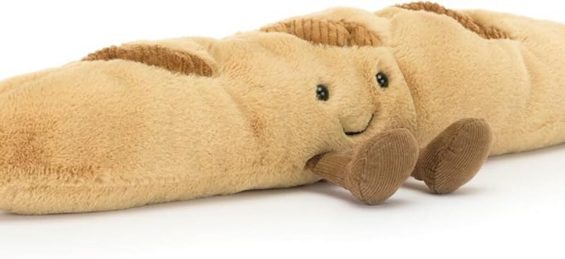 Jellycat Amuseables Baguette Stuffed Toy, 13.5 inches - Food Plush - Fun Gift Idea