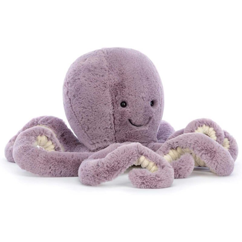 10.6 Maya Octopus Plush with Dust Bag&nbsp;?C Large Sea Creature Stuffed