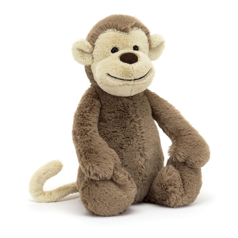 Bashful Monkey - Super Soft & Cuddly Series Plush Stuffed Animal, Cute Plushie for Kids Gift, Soft for Children Hugging Companion
