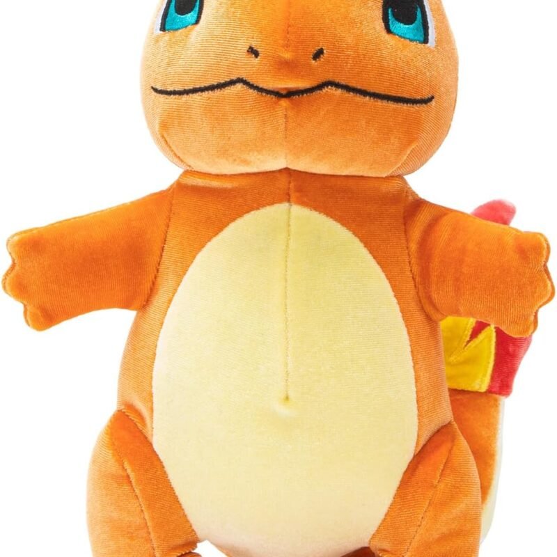 Pokemon Squirtle Select Velvet Plush - 8-Inch Squirtle Plush with Unique Velvet Fabric and Authentic Details