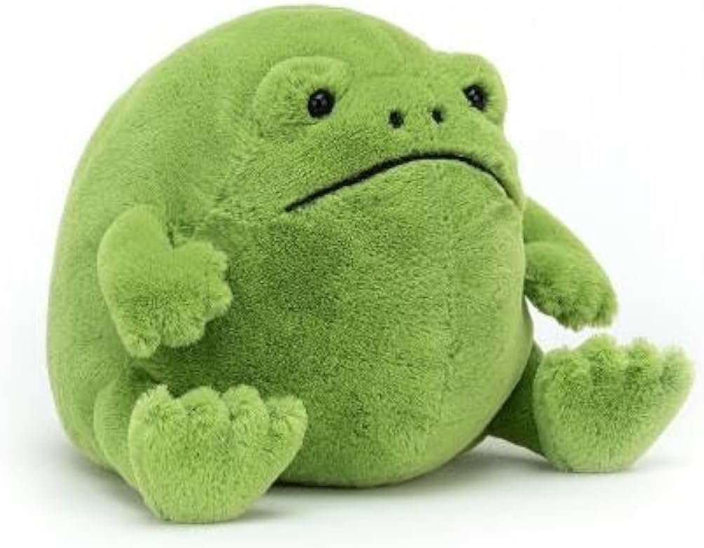 Jellycat Ricky Rain Frog - L: 16 cm x l: 17 cm x h: 13 cm