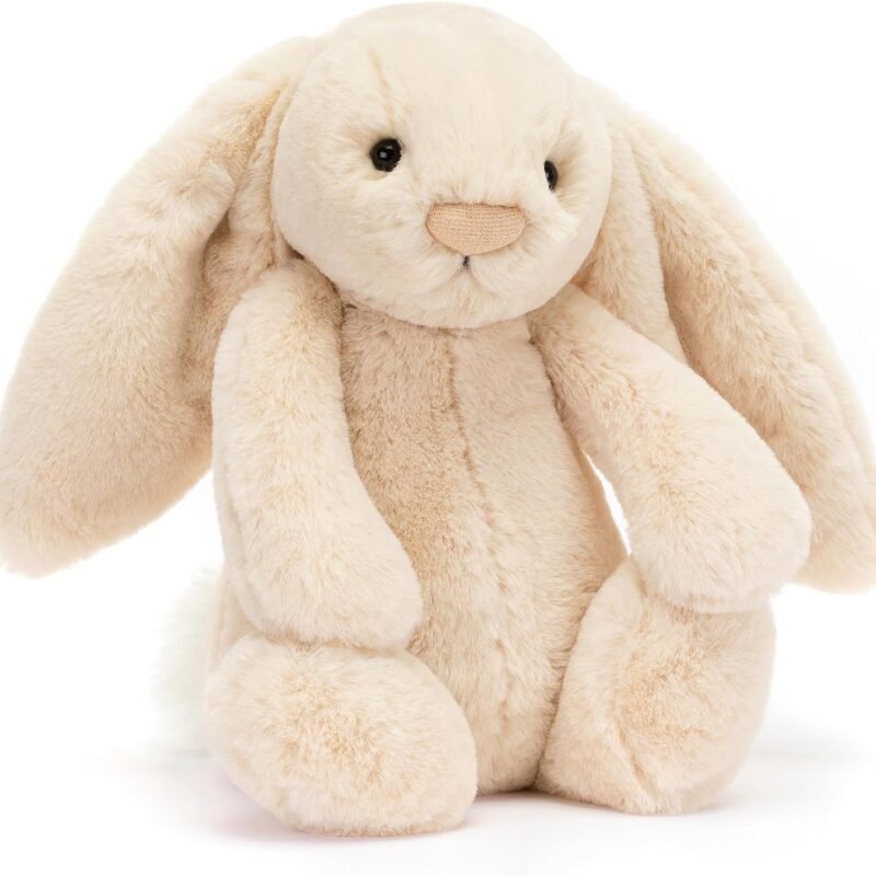 Jellycat Bashful Azure Luxe Bunny Stuffed Animal, Huge 20 inches - Rabbit & Bunny Plush Toy - Classic Children's Gift