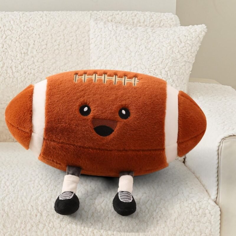 Funny Basketball Plush Toys for Girls,Basketball Stuffed Animal,Soft Ball Plush Adorable Sports Throw Pillow for Boys Girls Room Decor
