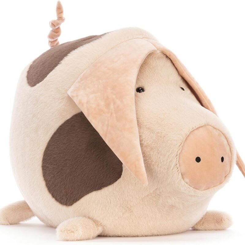 Jellycat Higgledy Piggledy Old Spot Pig Stuffed Animal, Huge 15.5 inches - Farmyard Plush Toy - Classic Children's Gift
