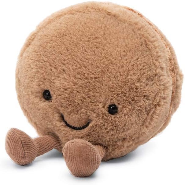 Jellycat Amuseables Chocolate Macaron Food Plush