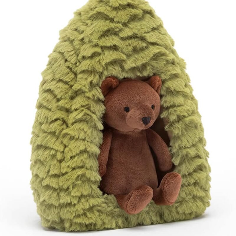 Jellycat Forest Fauna Bear Stuffed Animal, 7.5 inches - Teddy Bear Plush Toy - Classic Children's Gift