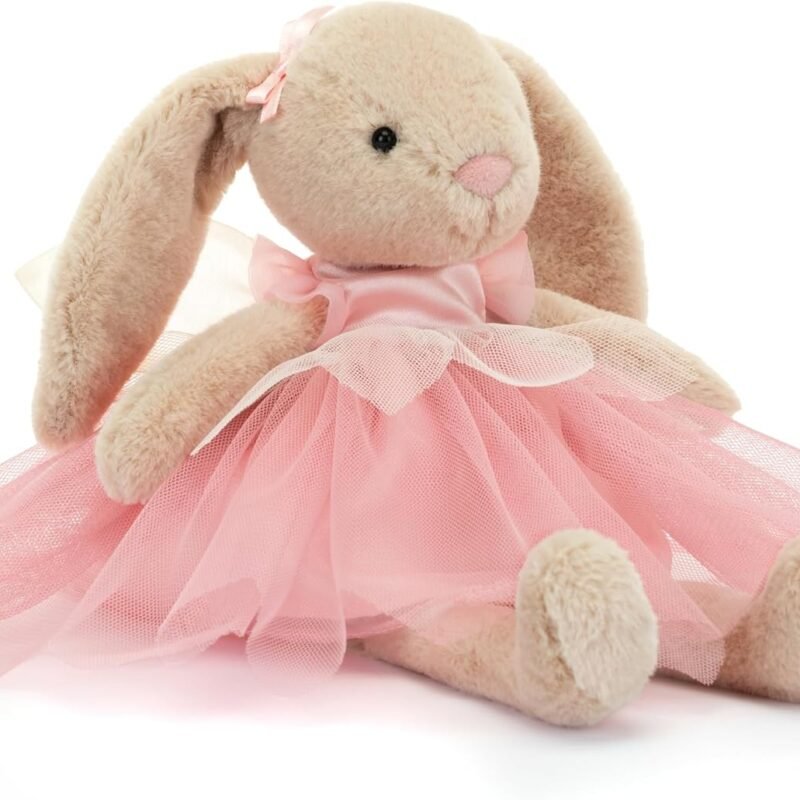 Jellycat Lottie Bunny Fairy Stuffed Animal, 10.5 inches - Rabbit & Bunny Plush Toy - Classic Children's Gift