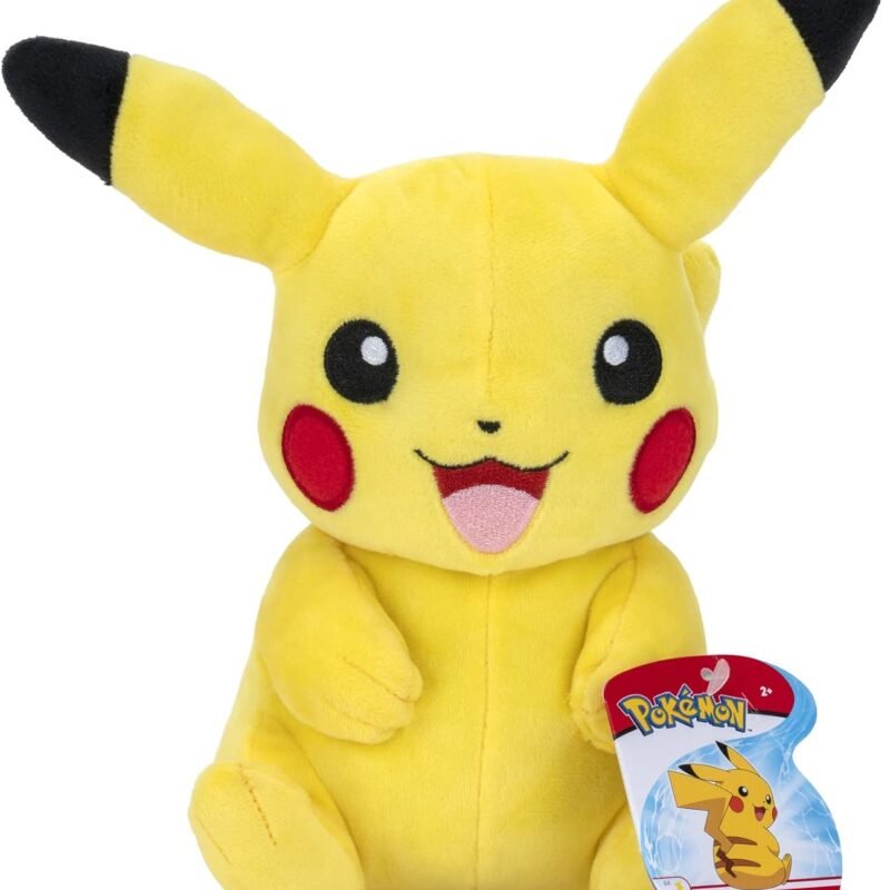 Pok??mon Pikachu Plush - 8-Inch Soft Plush with Authentic Details