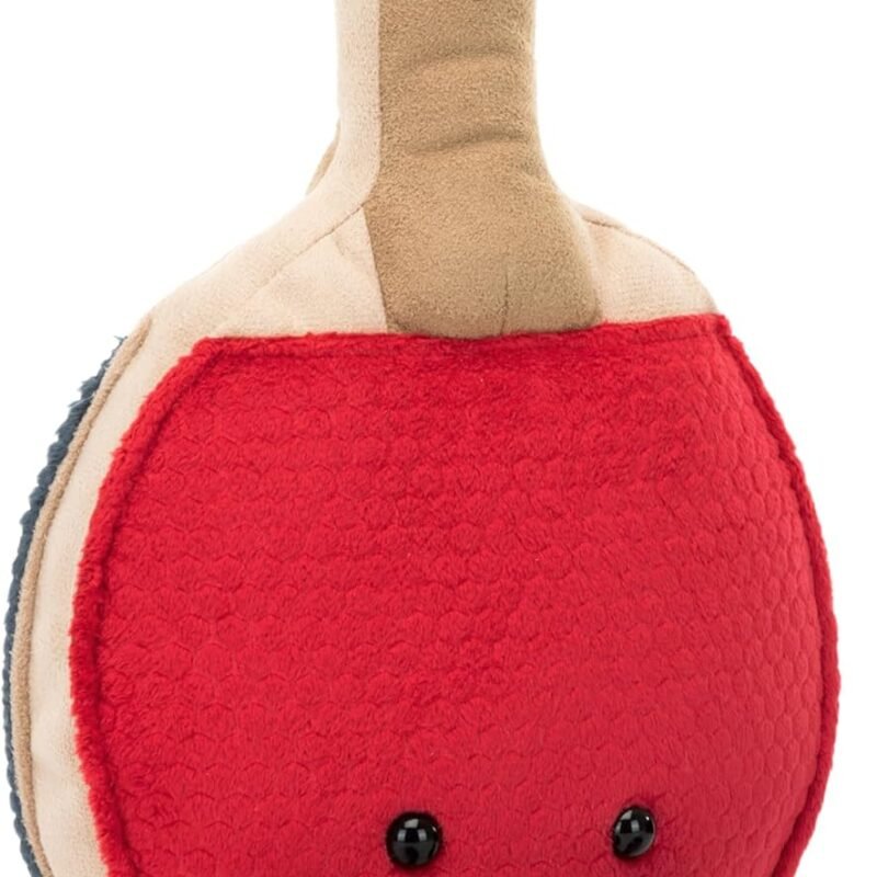 Jellycat Amuseables Tennis Ball Stuffed Toy, 3.5 inches - Tennis Ball Plush for Sports Fans