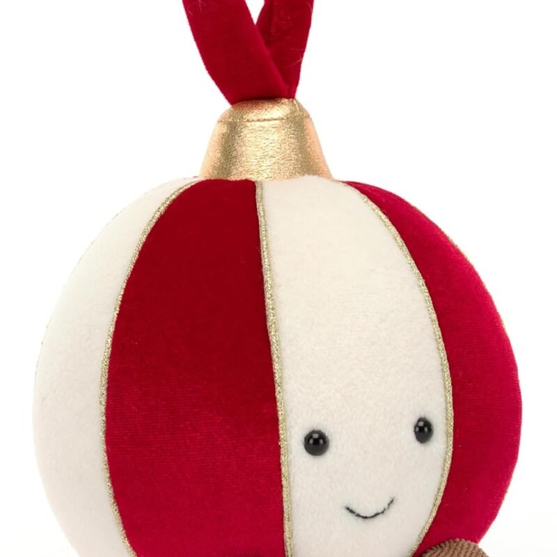 Jellycat Amuseables Bauble Stuffed Toy, 6 inches - Christmas Ornament Plush D??cor