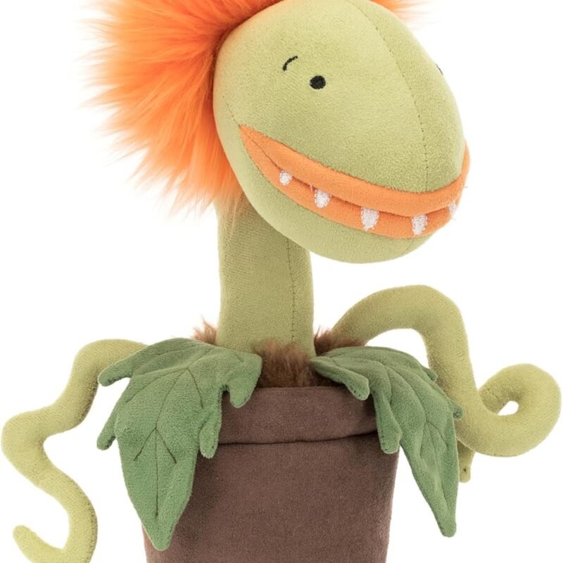 Jellycat Carniflore Tammie Stuffed Toy, 10.5 inches - Plant Plush - Fun D??cor & Gift