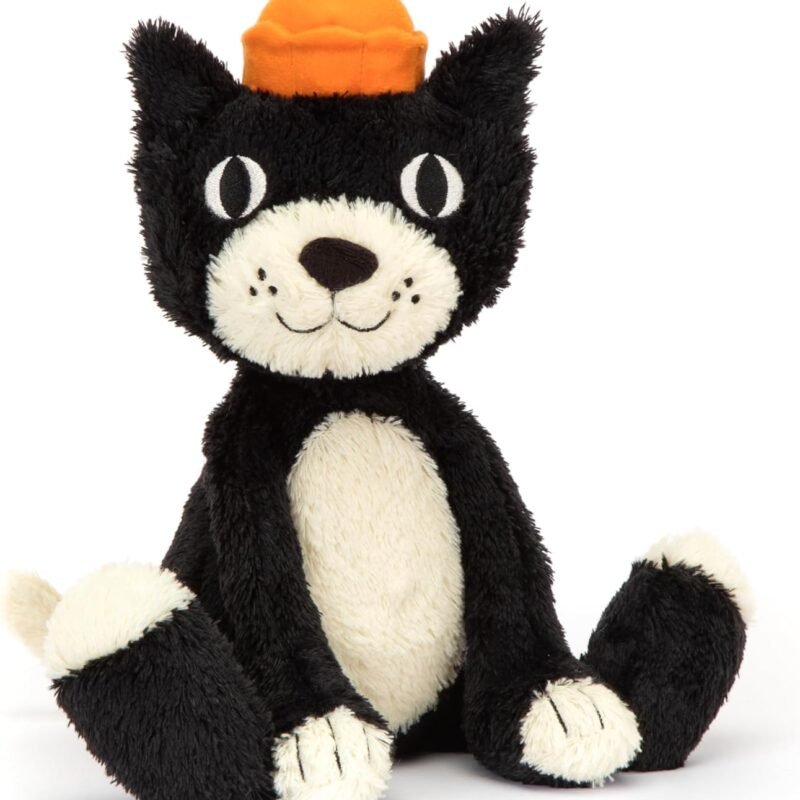 Jellycat Jack Stuffed Animal, Medium 12.5 inches - Cats & Kittens Plush Toy - Classic Children's Gift