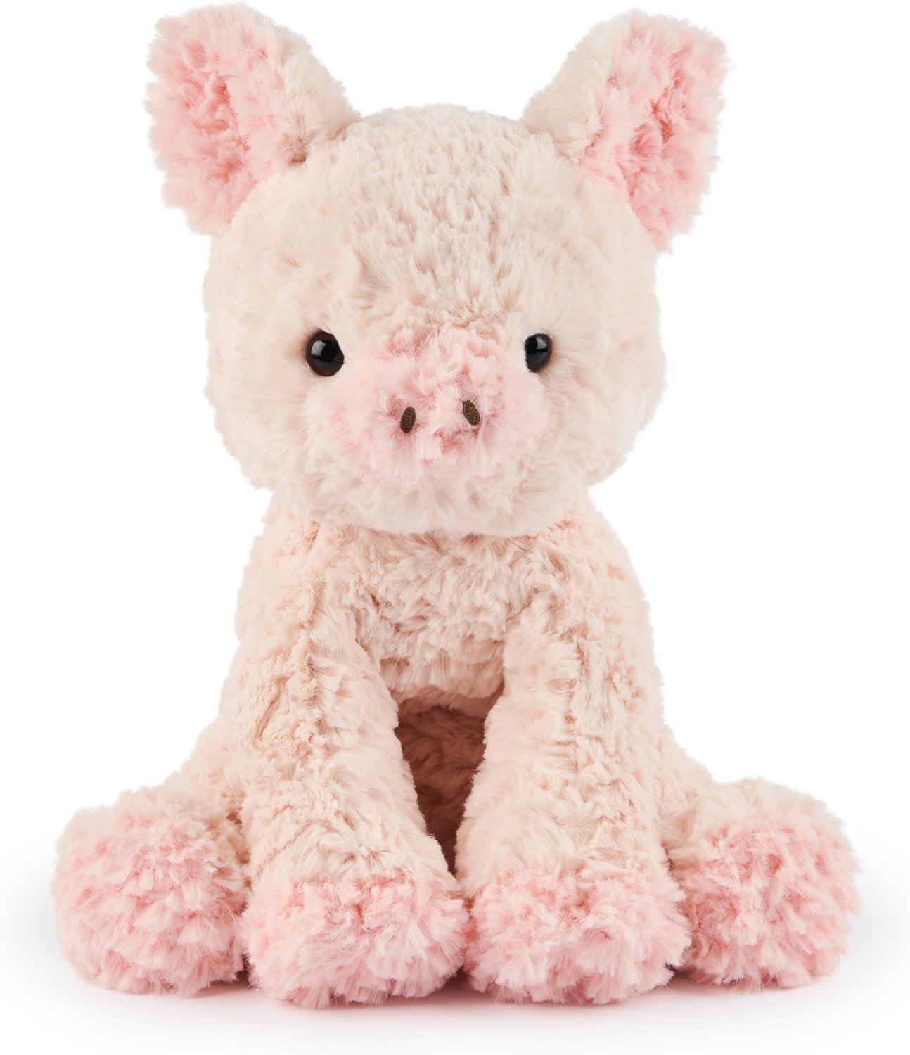Jellycat Cozys Collection Pig Plush, Pig Stuffed Animal for Ages 1 and Up, Pink, 10??