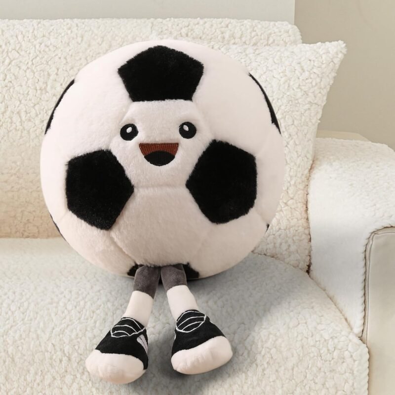Funny Basketball Plush Toys for Girls,Basketball Stuffed Animal,Soft Ball Plush Adorable Sports Throw Pillow for Boys Girls Room Decor