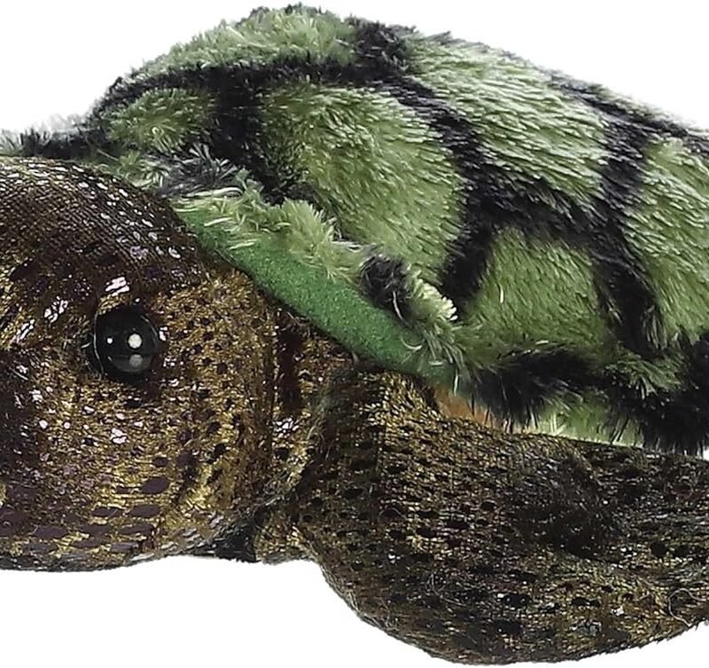 Adorable Mini Flopsie Fernando Frog Stuffed Animal - Playful Ease - Timeless Companions - Green 8 Inches