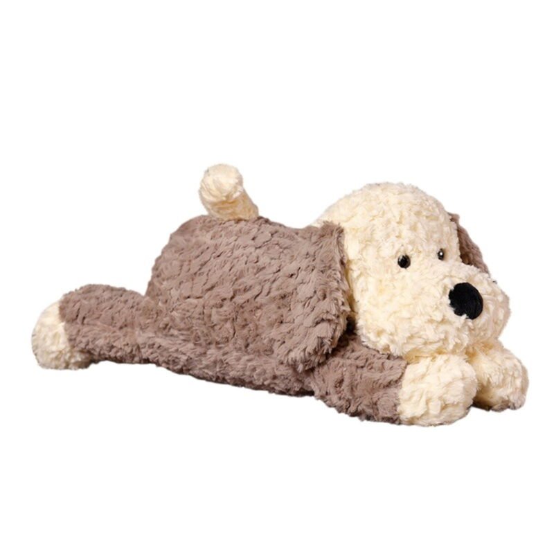 Dog Stuffed Animal, 27.6 Inches - Soft Dogs Plush as a Pillow- Cute Plush Doll for Children's Holiday Gift.(Brown&White)