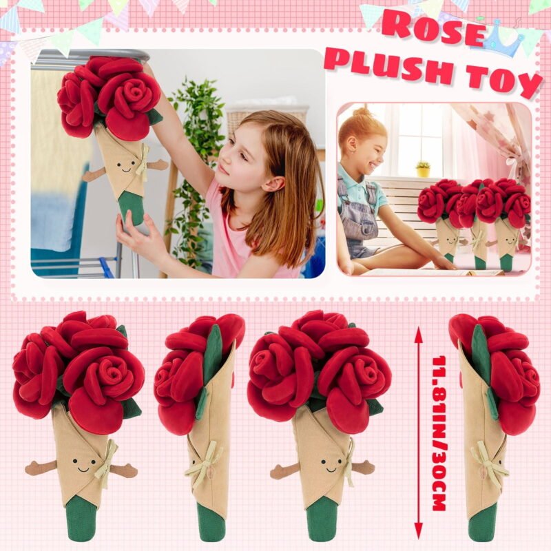 11 Rose Bouquet Plush (2025 New Edition)&nbsp;?C Updated Floral Stuffed Gift